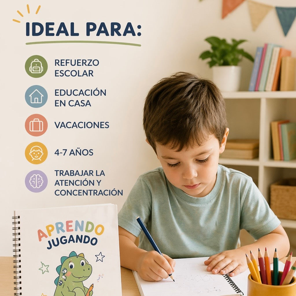 Kit Anti Aburrimiento Niños (4 a 7 años)