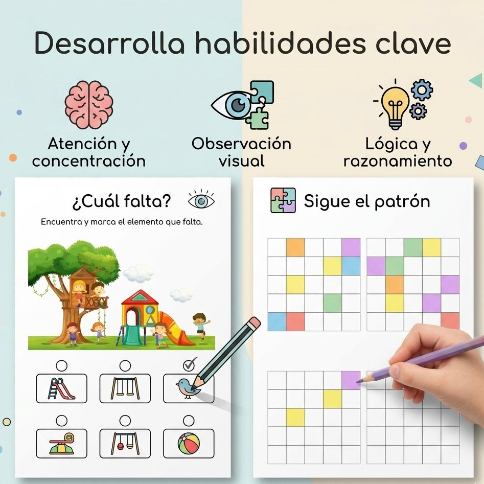 Kit Anti Aburrimiento Niños (4 a 7 años)