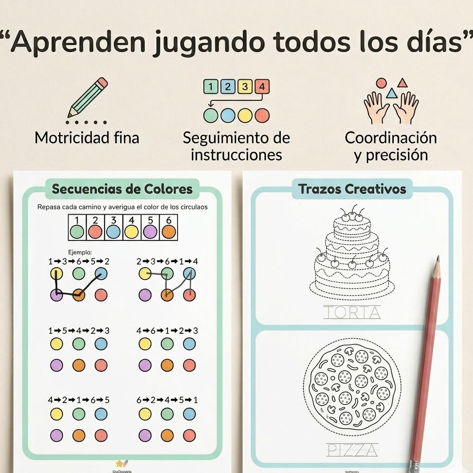 Kit Anti Aburrimiento Niños (4 a 7 años)